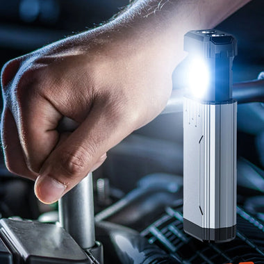 1000LM Super Bright Magnetic Flashlight USB Rechargeable Portable LED Work Lamp Multimode 18650 Waterproof Camping Tent Light