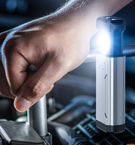 1000LM Super Bright Magnetic Flashlight USB Rechargeable Portable LED Work Lamp Multimode 18650 Waterproof Camping Tent Light