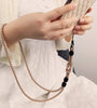 Mobile Phone Lanyard Hand-braided Strap Cord Neck Hanging Phone Chain Key Strap for Mobile Smartphone