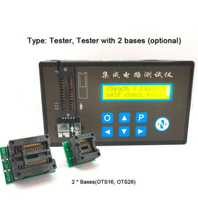 Digital IC Tester Multifunctional Transistor Diode LED Triode Detector with Built-in Battery Wide Compatibility High Productivity Easy Operation Auto Shutdown
