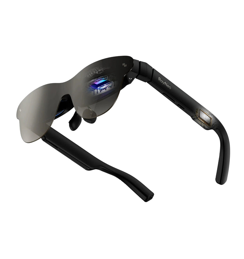 RayNeo Air 3s Pro AR Glasses 1200 Nits 1080P 120Hz 201 Inch Portable Display with 3D Audio Eyes Protection for Nintendo Switch PS5 Xbox PC Gaming Streaming Smart Augmented Reality Glasses