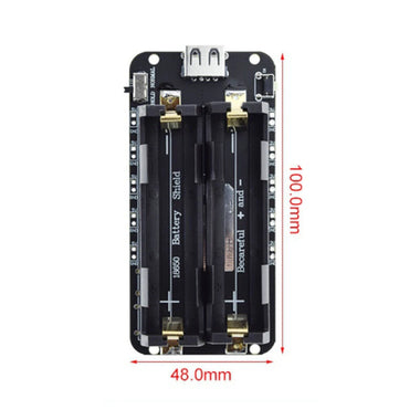 5Pcs ESP32 18650 Lithium Battery Charging Shield 2 Way Mobile Power Expansion Board Module
