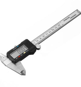 150mm Electronic Digital Vernier Caliper Stainless Steel Vernier Caliper Gauge Woodworking Measuring Tool Gauge