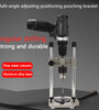 Versatile Drill Stand for Woodworking Enthusiasts  Multi-Angle Hole Puncher  Mini Drill  Hammer Holder