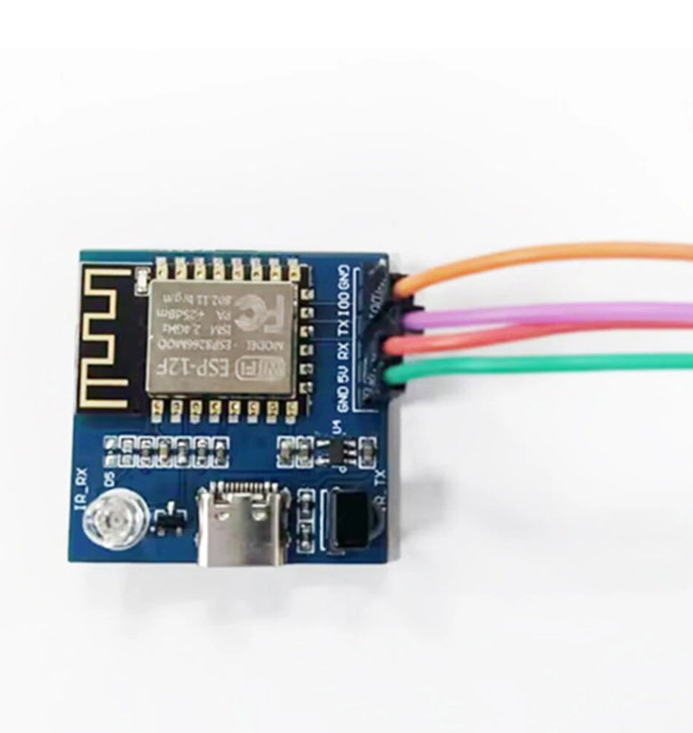 ESP-12F ESP8266 Infrared Transmitting and Receiving for NEC Command WiFi Transparent Transmission Module Board