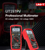 UNI-T UT197PV Industrial Digital Multimeter 600000 Count True RMS IP67 Waterproof Bluetooth AC DC Voltage Current VFD Filter CAT IV 1000V Portable Electricity Meter Outdoor Electric Tester