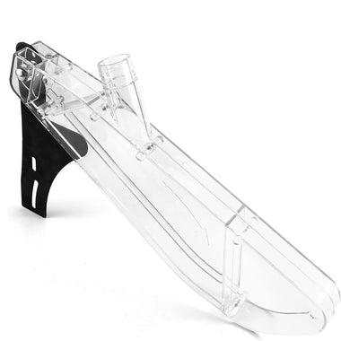 Table Saw Protective Guard Cover Anti Dust Safety Shield Transparent Plastic Fits 7-12 Inch Includes Riving Knife for Woodworking Workstation Cleanliness