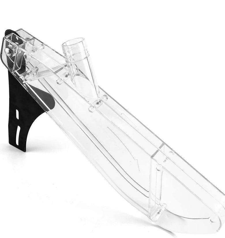 Table Saw Protective Guard Cover Anti Dust Safety Shield Transparent Plastic Fits 7-12 Inch Includes Riving Knife for Woodworking Workstation Cleanliness