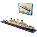 1860pcs Titanic Model Micro Blocks Building Set Puzzle DIY Educational Toy Gift for Adults Children