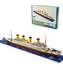 1860pcs Titanic Model Micro Blocks Building Set Puzzle DIY Educational Toy Gift for Adults Children