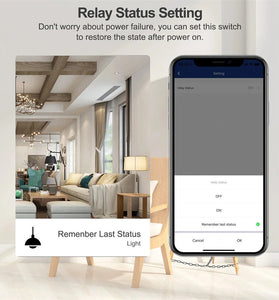 Tuya WiFi Smart Switch Module-L 1/2/3/4CH Timer Schedule Countdown Smart Life APP & Voice Control with Alexa Google Home