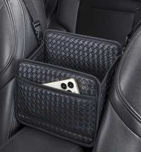 Car Seat Middle Storage Bag For Bags Storage Net Pocket Hanging Bag Center Console Armrest Box Storage Box