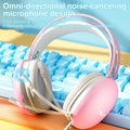 AULA S505 Gaming Headset USB Wired Headband Earphone RGB Light 50mm Large Drivers 3D Stereo Surround Sound Headphones with Mic