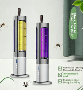 Tevorex Electric Mosquito Killer Lamp 360  UV Attraction 2000V High Voltage Grid Low Noise Rechargeable 3 in 1 Bug Zapper for Indoor Outdoor