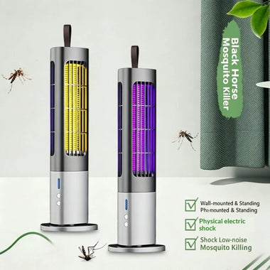 Tevorex Electric Mosquito Killer Lamp 360  UV Attraction 2000V High Voltage Grid Low Noise Rechargeable 3 in 1 Bug Zapper for Indoor Outdoor