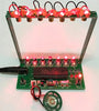 STC89C52 Electronic Harp Interactive Sound Generation High Bass Switch Illuminated Strings Precision Sensor Technology 7 Strings 5V Power Supply