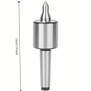Woodworking Turning Return Top MT2 Live Center 0.0002inch High Accuracy 60 Degree Lathe Center With 18mm Shank Diameter For Lathe Wood Metal Turning Tool