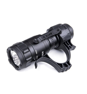 NEXTORCH TA21 1300LM EDC Tactical Flashlight Come With Battery & Tactical Ring Red and White Light High Power Mini LED Torch EDC Survival Tools For Outdoor Duty Camping Adventure
