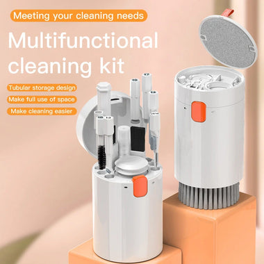 20-in-1 Multifunctional Digital Cleaning Tool Set Mobile Phone Headphones Laptop Keyboard Cleaning Brush Dust Removal Key Remover Multifunctional Cleaning Set