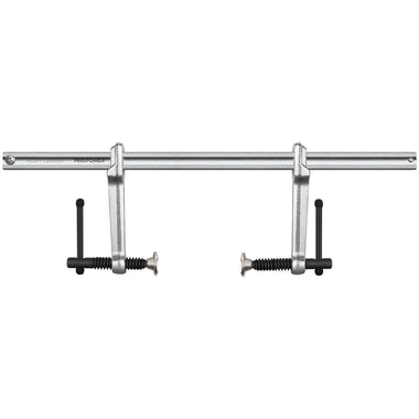 Multifunctional F Clamp 300x80mm Double Force Welding Bar Clamp 1200 Pounds Clamping Force Chrome Vanadium Steel Metalworking Woodworking Heavy Duty Clamp