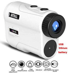 NK-600 NK-1000 Golf Rangefinder 600m Range with Slope Tech Jolt Tech Advanced PinSensor Flagpole Locking Rechargeable High-Quality Optics