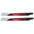 SIGHT 325mm /360mm /380mm /550mm /600mm RC Helicopter Spart Parts Carbon Fiber Propeller Main Blade