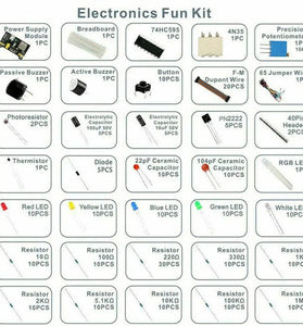 830 Hole Breadboard Electronic Components Set With Box For Arduino DIY Project Starter Electronic DIY Kit