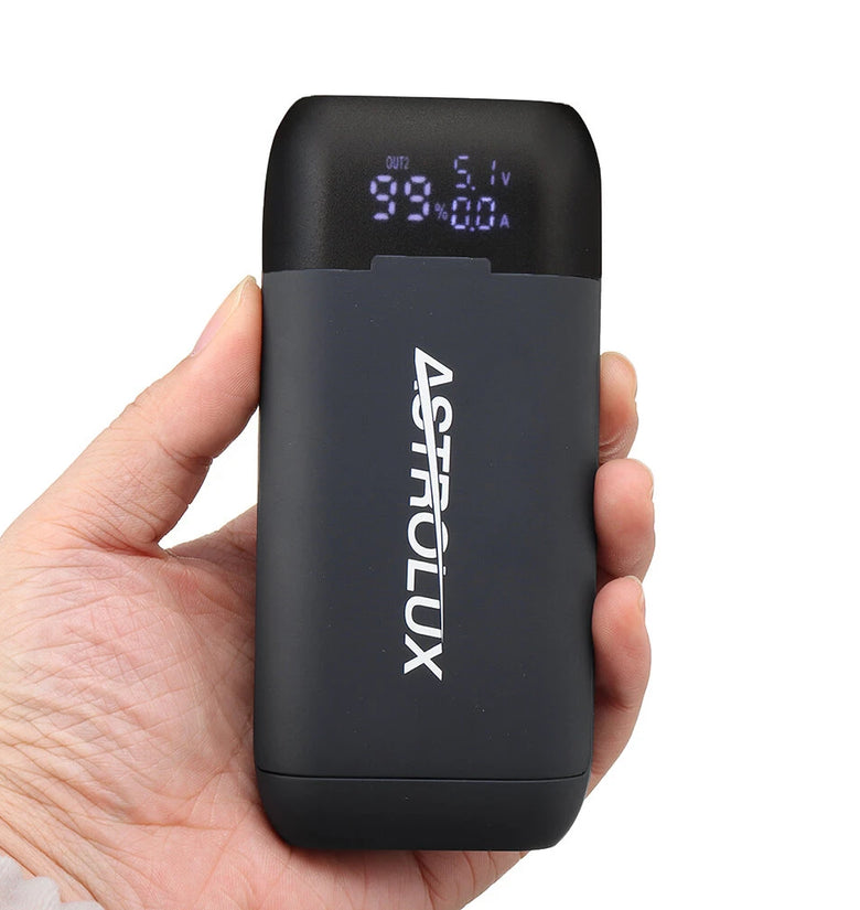 Astrolux PD2 Type-C 18W QC3.0 PD3.0 Quick Charge USB Battery Charger Flashlight RC Phone Power Bank Intelligent Battery Case Box For Li-ion 21700/20700/18650