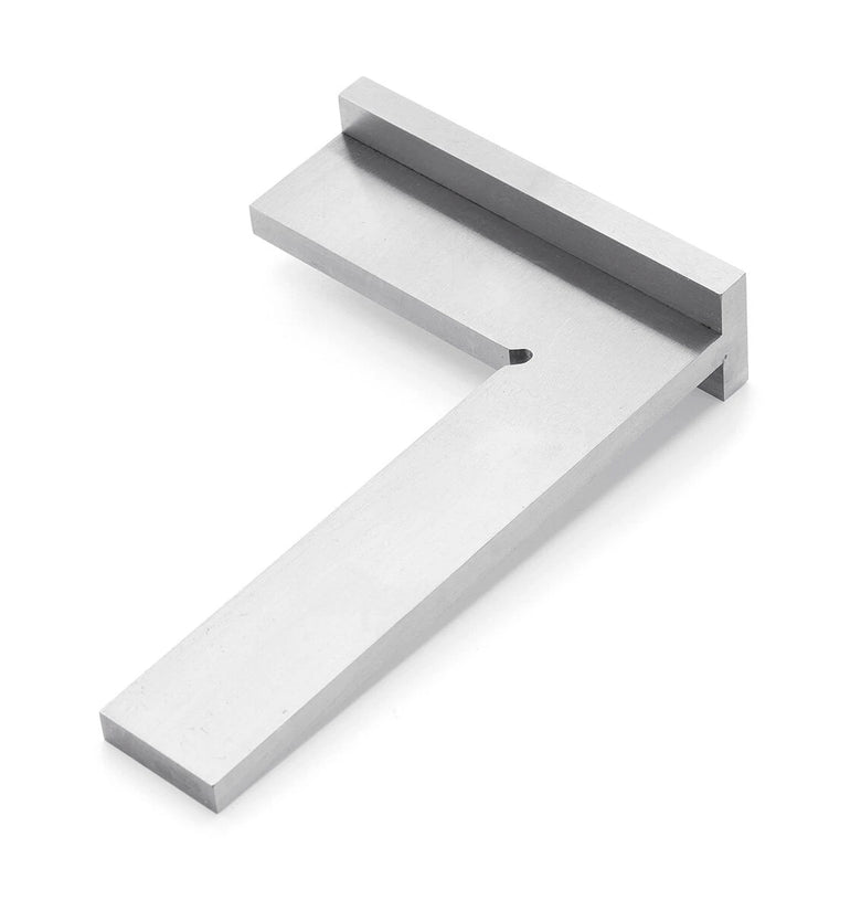 ENJOYWOOD 100x70mm 90 Degree Angle Corner Square Ruler Wide Base Gauge Woodworking Tool