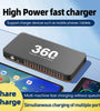 Bakeey WLX-815C 360W 15-Port USB PD Charger 15USB-C PD3.0/2.0 Fast Charging Desktop Charging Station EU Plug US Plug for iPhone 16 16 Plus 15 Pro 14 13 for Huawei Mate XT for Xiaomi 15pro for Samsung Galaxy Z Flip6