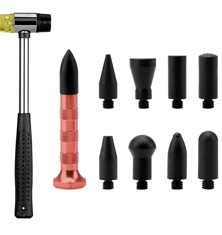 Car Hook Rods Paintless Dent Repair Hail Remover Hooks Rods Kits Auto Body Dents Stainless Steel Hands Tools