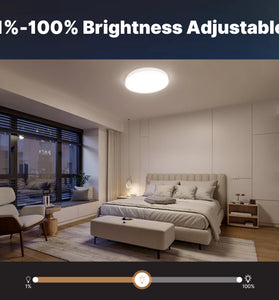 MOES ZL5235TD Zigbe Smart Ceiling Light 23W 2500LM RGBCW 1800-6500K Tuya App Remote Control Work with Alexa Google Home Timer Music Sync Home LED Ceiling Lighting