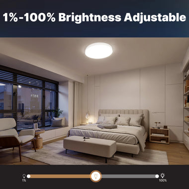 MOES ZL5235TD Zigbe Smart Ceiling Light 23W 2500LM RGBCW 1800-6500K Tuya App Remote Control Work with Alexa Google Home Timer Music Sync Home LED Ceiling Lighting