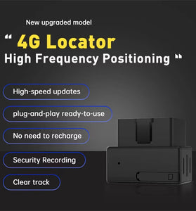 GPS 4G Locator Vehicle Tracker High Accuracy Real-Time Tracking Plug-and-Play OBD Locator Multiple Intelligent Alarms Fleet Management