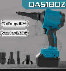 Brushless Electric Air Blower High Efficiency 1.1 m/min 200 m/sec Adjustable Wind Pressure 29.7 kPa Lightweight 1.2-1.7 kg Powerful Suction 10.3 kPa Quiet Operation