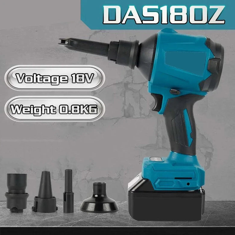 Brushless Electric Air Blower High Efficiency 1.1 m/min 200 m/sec Adjustable Wind Pressure 29.7 kPa Lightweight 1.2-1.7 kg Powerful Suction 10.3 kPa Quiet Operation