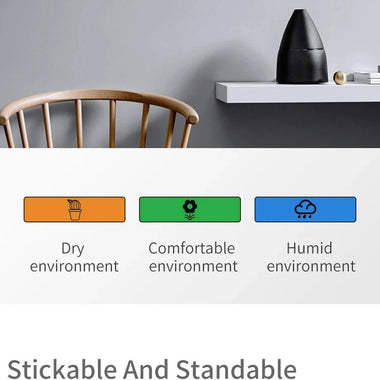 2Pcs Xiaomi DUKA Atuman TH1 Temperature Humidity Meter LCD Digital Thermometer Hygrometer Sensor Gauge Weather Station Clock Home Indoor Use