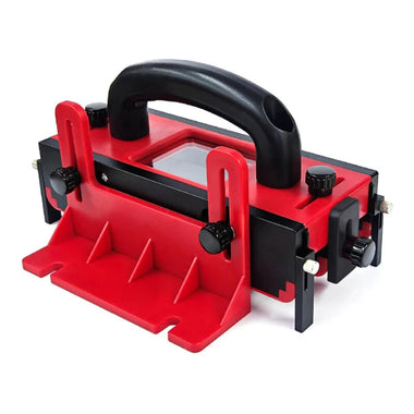 Router Table Push Block ABS Material Adjustable Design Non Slip Strips Transparent Window Safe Cutting Woodworking Tool for Band Saw Jointer Table Saw