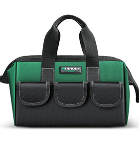 Large Capacity Handheld Tool Bag Carpentry Tools Electrician Bag Repair Wear-resistant Thickened Canvas Men's Field Use Storage Tool Bag