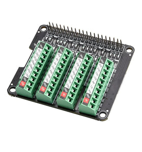 Raspberry Pi GPIO Status LED & Terminal Block Ultra-Small BreakoutBoard Module for Raspberry Pi