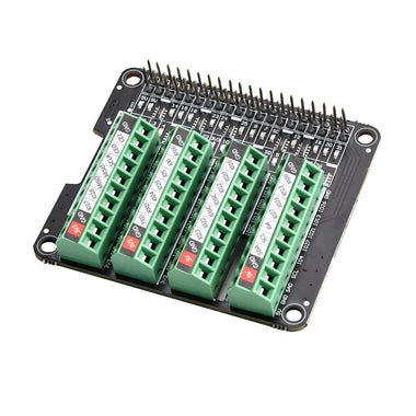 Raspberry Pi GPIO Status LED & Terminal Block Ultra-Small BreakoutBoard Module for Raspberry Pi