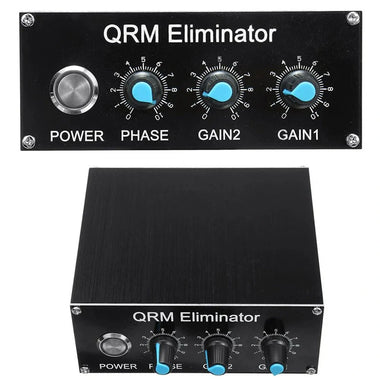QRM Eliminator X-Fase HF Bands Second Generation 1-30 MHz Adjustable Canceller with Integrated PTT Control Aluminium Shell Use for Clear and Efficient Communication