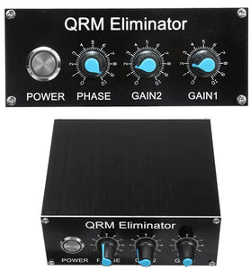 QRM Eliminator X-Fase HF Bands Second Generation 1-30 MHz Adjustable Canceller with Integrated PTT Control Aluminium Shell Use for Clear and Efficient Communication