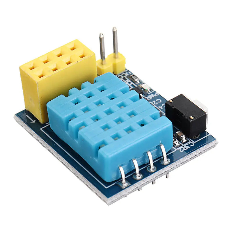 ESP8266 ESP-01 ESP-01S DHT11 Sensor Temperature and Humidity WiFi Node Module + ESP8266 ESP-01S Remote Serial Port WIFI Transceiver Wireless Module