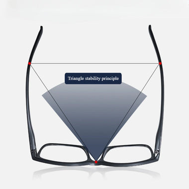 Crystal Reading Glasses, HD Presbyopic Glasses, Eye Protection Anti Fatigue Unisex Comfortable Eyewear Vision Care Diopter