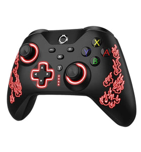 [Black Myth: WuKong] bluetooth RGB Game Controller with Hall Effect Trigger 3D Joystick Gamepad Dual Vibration Motor Turbo Function Wireless Gaming Controller for Steam Switch/ Switch OLED/ LITE