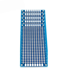 10pcs Electronic PCB Board 3x7cm Diy Universal Printed Circuit Board 3*7cm Double Side Prototyping PCB For Arduino Copper Plate