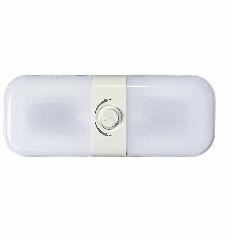 12V 120 LED Car Ceiling Dome Roof Light Interior Light Lamp Dimmable Switch For Camper Van Caravan Motorhome Boat RV