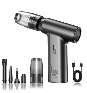 110000RPM Electric Air Duster Brushless Motor Portable Mini Stepless Speed Rechargeable Air Blower for PC Car Home Keyboard Cleaner