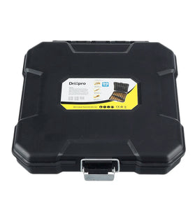 Drillpro 99Pcs M35 Cobalt Drill Bit Set 1.5-10mm HSS-Co Jobber Length Twist Drill Bits For Stainless Steel Wood Metal Drilling